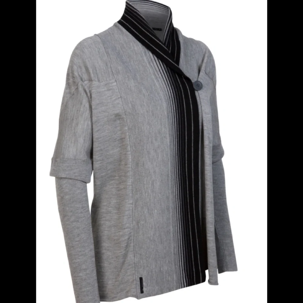 Icebreaker Athena Wrap merino cardigan M - Picture 2 of 11